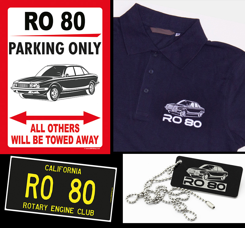 Exclusive accessories for Ro 80 owners and fans